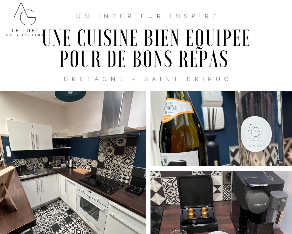 Le Loft Du Chapitre Lägenhet Saint-Brieuc Exteriör bild