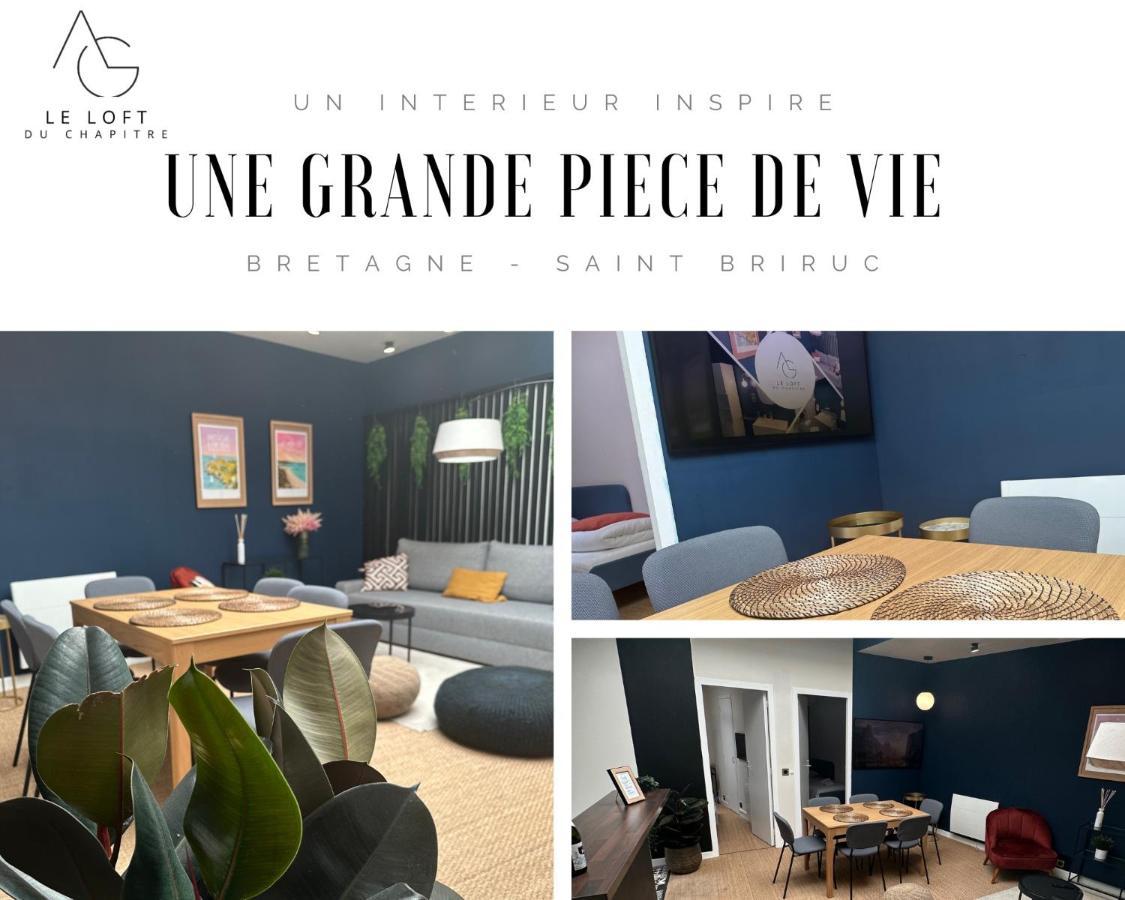 Le Loft Du Chapitre Lägenhet Saint-Brieuc Exteriör bild